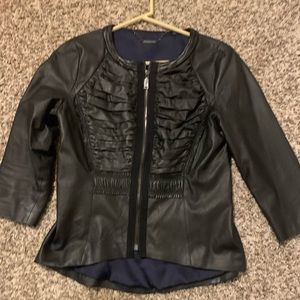 Ellie TAHARI Lamb leather jacket